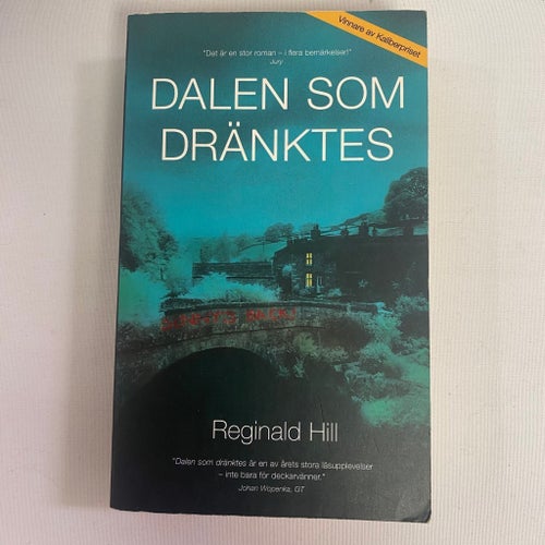 Dalen som dränktes – Reginald Hill brittisk kriminalroman Yorkshire