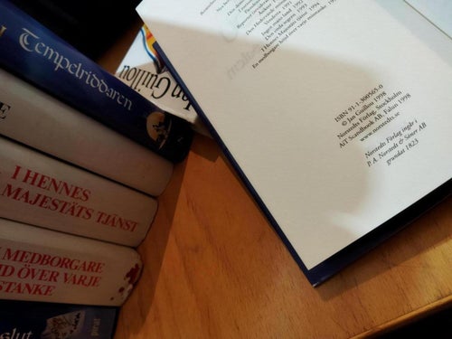 Vägen till Jerusalem av Jan Guillou. Bok, inbunden. Fine plus