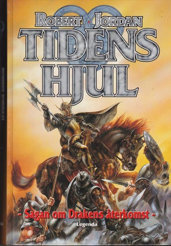 Robert Jordan / Drakens Återkomst 2 / Tidens Hjul / Kartonnage / Nära nyskick