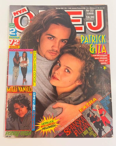Tidningen OKEJ ! Nr 22 - 1988 .