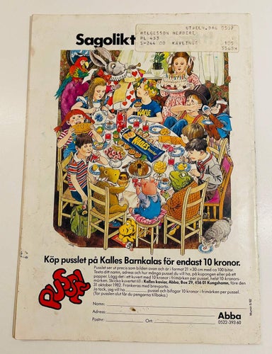 Tidningen Mumin , Nr 5 - 1982