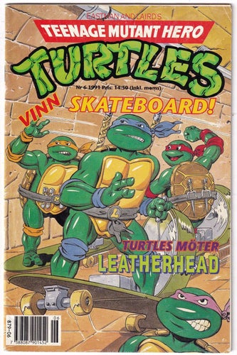 Teenage Mutant Hero Turtles 1991-6
