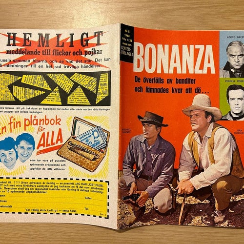 Bonanza 1964 nr 5, Fine
