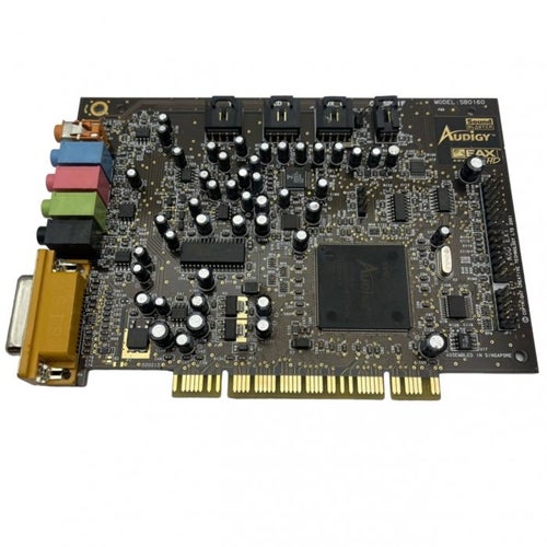 Creative Sound Blaster Audigy Modell SB0160 PCI ljudkort