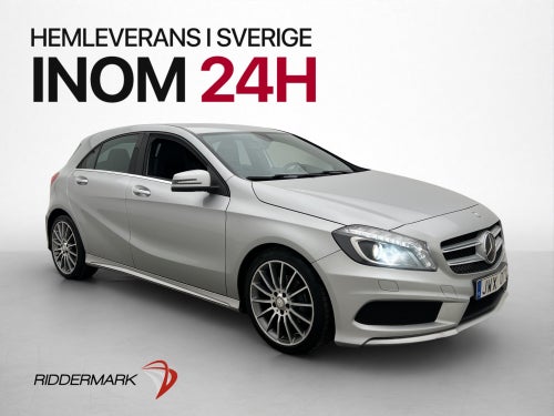 Mercedes-Benz A 200 156hk AMG Line Kamera Skinn/Alcantara