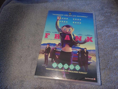 Frank (inplastad), Michael Fassbender, Maggie Gyllenhaal