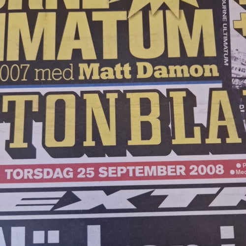 Aftonbladet tidning från 2008