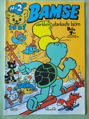 Bamse nr 2 från 1987