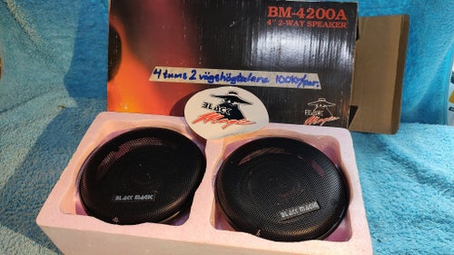 Black Magic BM-4200A 4" 2-vägs högtalare