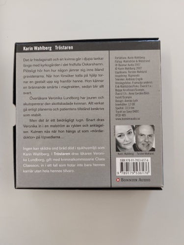 Karin Wahlberg - Tröstaren (Ljudbok CD)