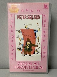 Clouseau i Skottlinjen (A Shot in the Dark) VHS Peter Sellers