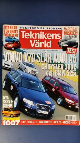 Teknikens Värld nr 9 2005: Range Rover Sport V8 SC, MG ZS 180, Lexus GS 430