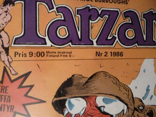 TARZAN, NR 2 - 1986, TIDNING
