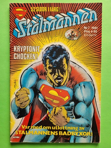 Stålmannen nr 7 från 1981