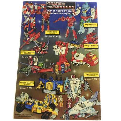 Transformers - 1988 - NR 5 - Spelet är slut, Optimus Prime!!