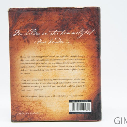 Hemmeligheten - Rhonda Byrne - Bok - Böcker