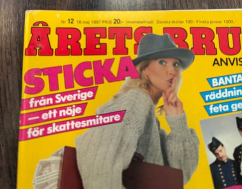 Årets BRUX Anvisning Nr 12 – 16 maj 1987 Stort baknummer!