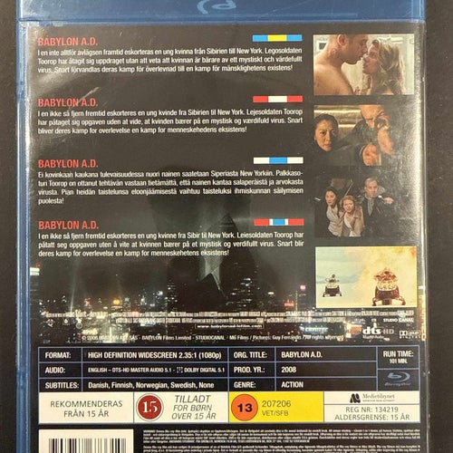Babylon A.D. (Blu-Ray)