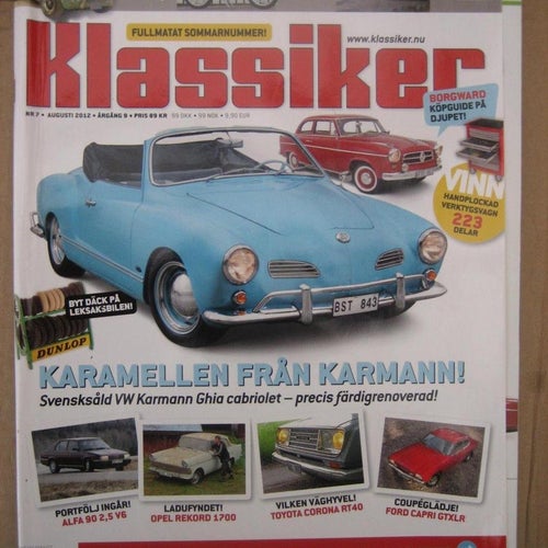 Klassiker - Bilar & Motorcyklar 1945-1989 Nr:7-2012