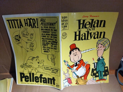 Helan och Halvan 1967 nr 45, Very fine