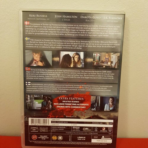 DVD - Dark Skies - Mycket Fint Skick