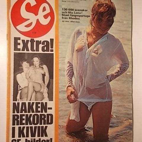 SE Nr. 30 1976 Kiviks Markand 6 s, Anne Marie från Bordeaux, Lone på Rhodos