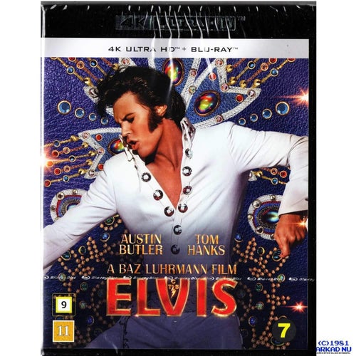 ELVIS 4K ULTRA HD + BLU-RAY NY INPLASTAD