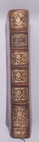 Révolutions de Portugal – Vertot 1768 Paris, samtida skinnband, planscher