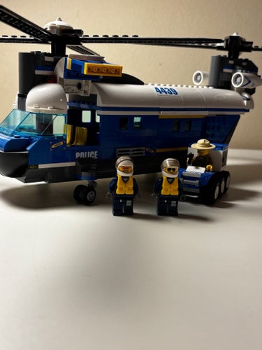 LEGO City Polishelikopter 4439 med figurer