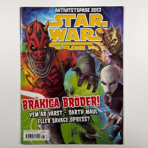 Star Wars: The Clone Wars 2013 Nr 8 (Aktivitetspåse) (Enbart tidning)