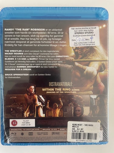 The Wrestler (Blu-ray) Fabriksforseglet