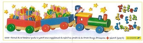 Franskt häfte för RÖDA KORSET.