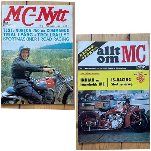MC-Nytt nr 2 1969 & Allt om MC nr 3 1970
