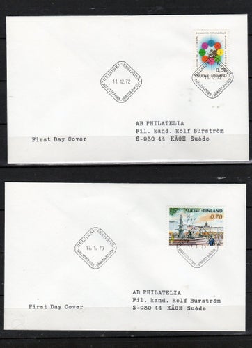 10 Finland FDC