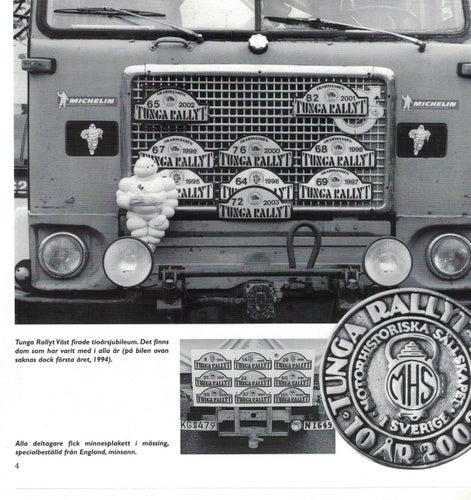 Motorhistoriskt Magasin 4/2003 Om bla.Rallyn och träffar