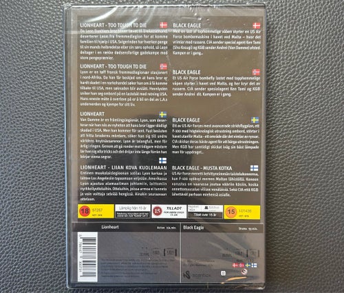 Lionheart / Black Eagle (DVD)