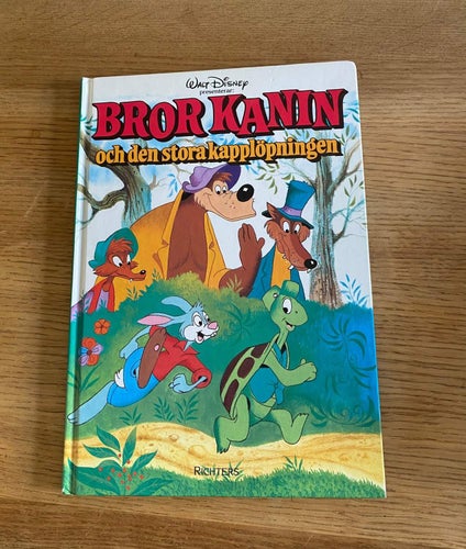 Bror kanin och den stora kapplöpningen, barnbok