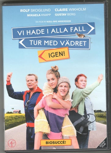 DVD - VI HADE I ALLA FALL TUR MED VÄDRET