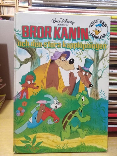 Walt Disney presenterar Bror kanin och den stora kapplöpningen Kalle Ankas, VF+