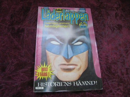LÄDERLAPPEN NR 3 1981 SERIETIDNING