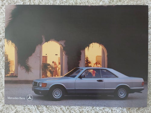 Mercedes Benz SEC 1984? Affish Poster