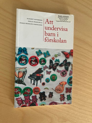 Att undervisa barn i förskolan