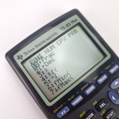 Texas Instruments TI-83 Plus - Miniräknare, Grafräknare Grafritande Graf räknare