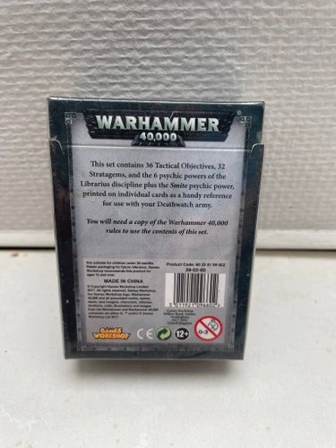 Warhammer 40k NY - Datacards: Deathwatch #1