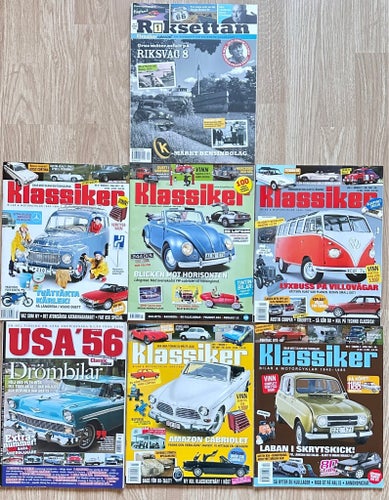 Tidningar, 7 st.