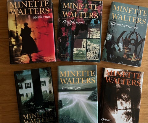 MINETTE WALTERS 6 thrillerromaner