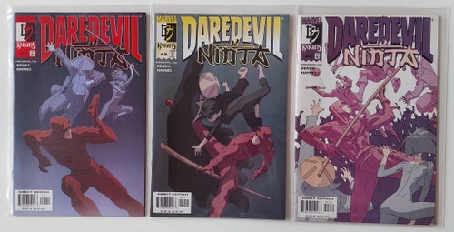 Daredevil: Ninja #1-3, Bendis & Haynes
