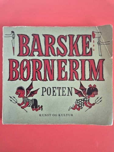 Barske Børnerim av Oberst D. Streamer, 1959