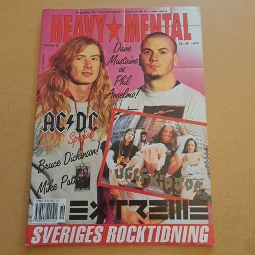 Heavy Mental tidning nummer 19