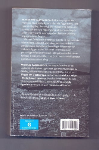Slaget om Västeuropa: Flygkrig, strategi och politik sommaren 1940 av Michael